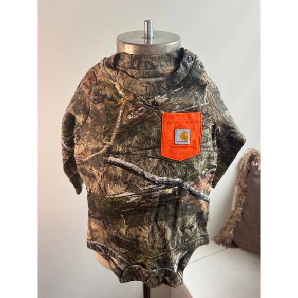 Carhartt Camo Baby Long Sleeve Onesie - Picture 1 of 2